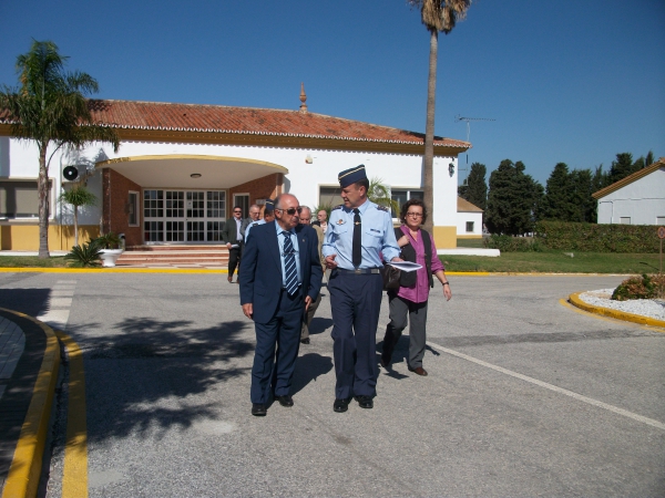 Visita a la Base Aeréa de Malaga